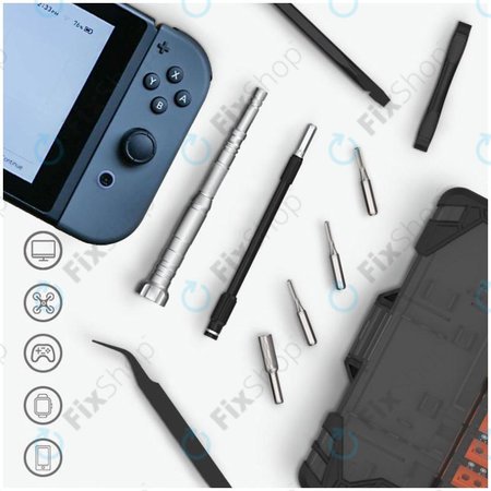 Jakemy JM-8163 - Sada Servisního Nářadí pro Servis Elektroniky 62v1