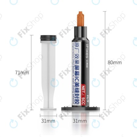 iFixes IC Underfill Glue - lepidlo pod IC čipy na základní desce, 5ml