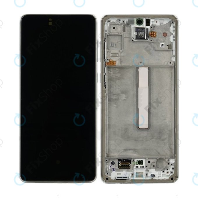 Samsung Galaxy A73 A736 - LCD Displej + Dotykové Sklo + Rám (White) OLED