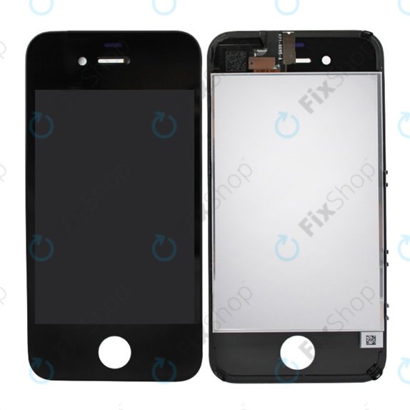 Apple iPhone 4S - LCD Displej + Dotykové Sklo + Rám (Black) TFT