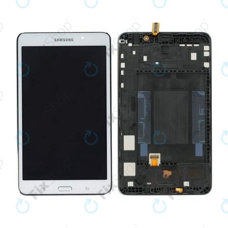 Samsung Galaxy Tab 4 7.0 T230 - LCD Displej + Dotykové Sklo + Rám (White) - GH97-15864B Genuine Service Pack