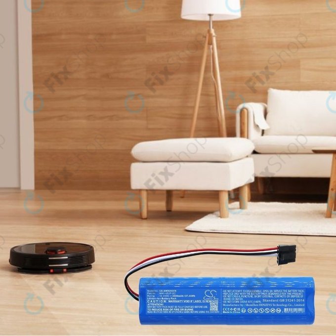 Xiaomi Mi Robot Vacuum Mop Pro (P), 2 (Mijia 2C), Viomi V2 Pro, Proscenic LDS M7 - Baterie STYJ02YM, MH1-4S1P-SC Li-Ion 14.4V 2600mAh HQ