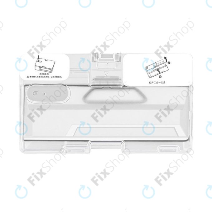 Xiaomi Mi Robot Vacuum Mop Essential (Mijia G1) - 2v1 Nádržka na odpad + Nádržka na vodu