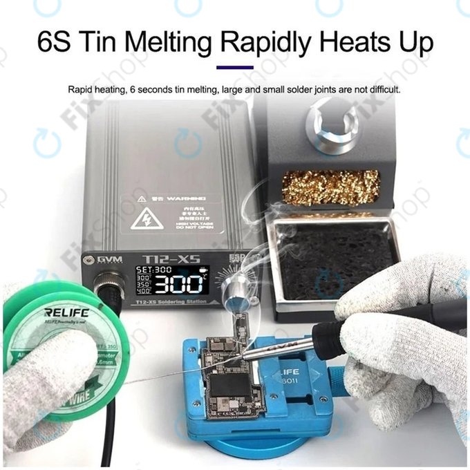 GVM T12-XS - Pájecí Stanice