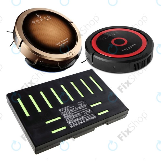 Baterie pro Proscenic 902 Nono, Pro Coco, Robojet Air, 2500mAh, Ni-MH, 14.4V, E718074, HQ