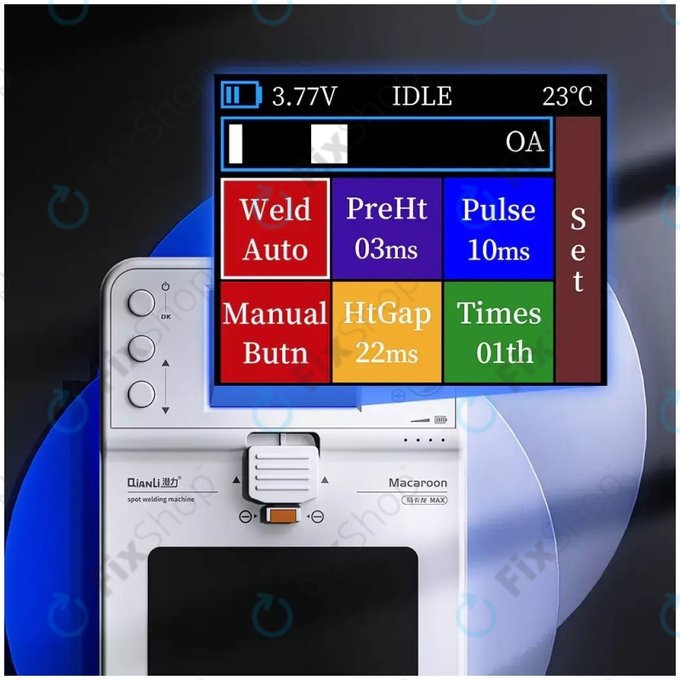 QianLi Macaron Max - Mikro Svářečka Flex Kabelů Baterií (iPhone 11 - 14 Pro Max)