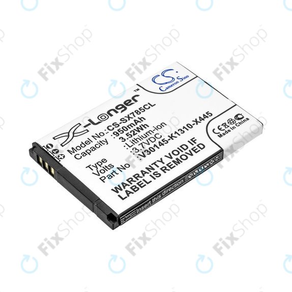 Baterie pro Siemens Gigaset, Openstage, SL, 950mAh, Li-Ion, 3.7V, V30145-K1310-X445, HQ