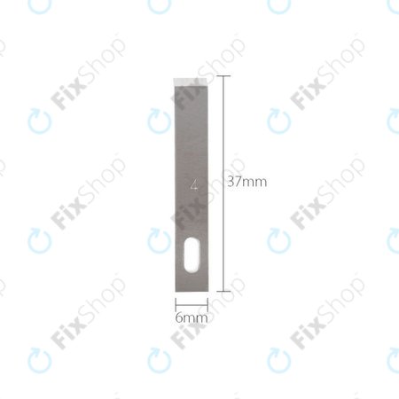 Nahradní Skalpelové Čepele - Čepel č.4 (10ks)