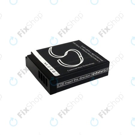 Baterie pro Panasonic Lumix DMC, 600mAh, Li-Ion, 7.2V, DMW-BLH7, HQ