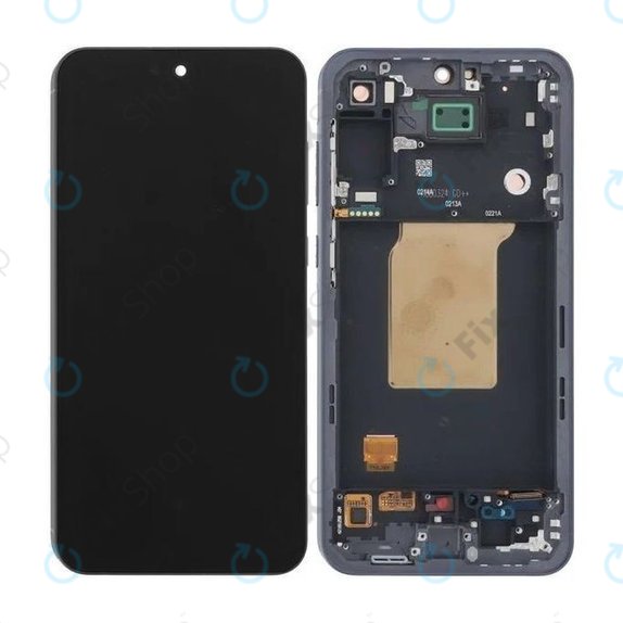 Samsung Galaxy A55 A556B - LCD Displej + Dotykové Sklo + Rám (Awesome Iceblue) TFT