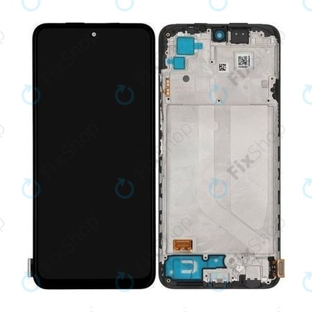 Xiaomi Redmi Note 10S - LCD Displej + Dotykové Sklo + Rám (Onyx Grey) - 5600020K7B00, 560002K7BN00 Genuine Service Pack