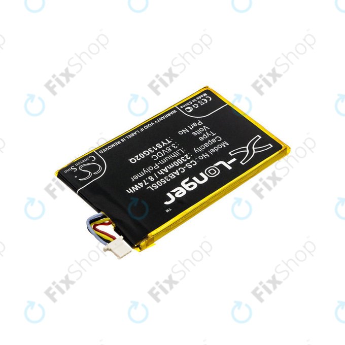 Baterie pro Caterpillar CAT B35, 2300mAh, Li-Pol, 3.8 V, TYS13G02Q, HQ