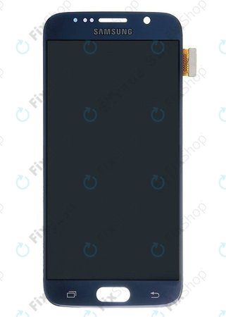 Samsung Galaxy S6 G920F - LCD Displej + Dotykové Sklo (Black Sapphire) - GH97-17260A Genuine Service Pack