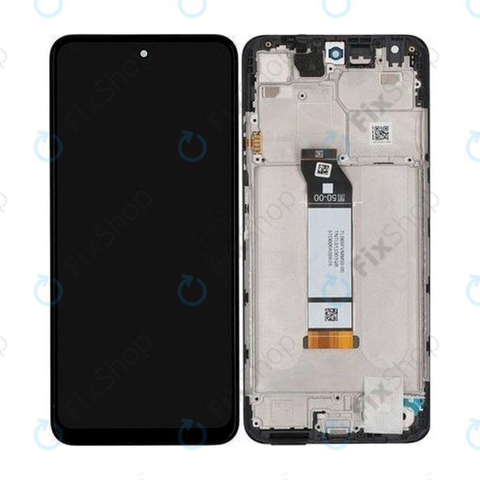 Xiaomi Poco M3 Pro - LCD displej + Dotykové sklo + Rám (Power Black) - 560002K19P00 Genuine Service Pack