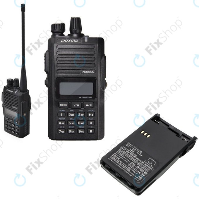 Baterie pro ADI AT-46, Baojie BJUV22, Huntec HT-3688, 1200mAh, Li-Ion, 7.4V, LB-38L, HQ