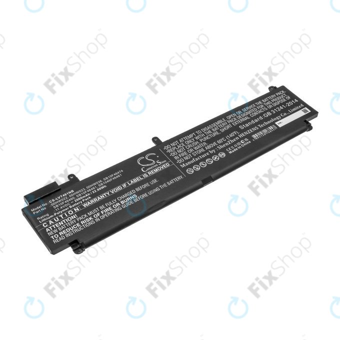 Baterie pro Lenovo ThinkPad T460s, T470s, 2000mAh, Li-Pol, 11.4V, 00HW022, HQ