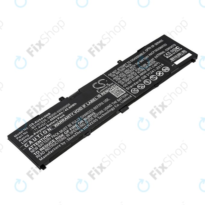 Baterie pro Asus UX310, UX310UAK, UX410UQ, 4000mAh, Li-Pol, 11.4V, B31N1535, HQ
