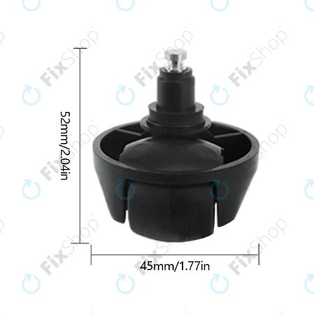 Xiaomi Dreame L10 Pro, L10 Ultra, X-series - Přední Kolečko (Černý)