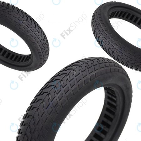 Xiaomi Mi Electric Scooter 1S, 2 M365, Essential, Pro, Pro 2 - Odolná Pevná Bezdušová Pneumatika (Black)