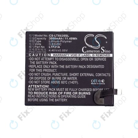 Baterie pro LeEco Le 2, LeTV X-series, 3000mAh, Li-Pol, 3.83V, LTF21A, HQ