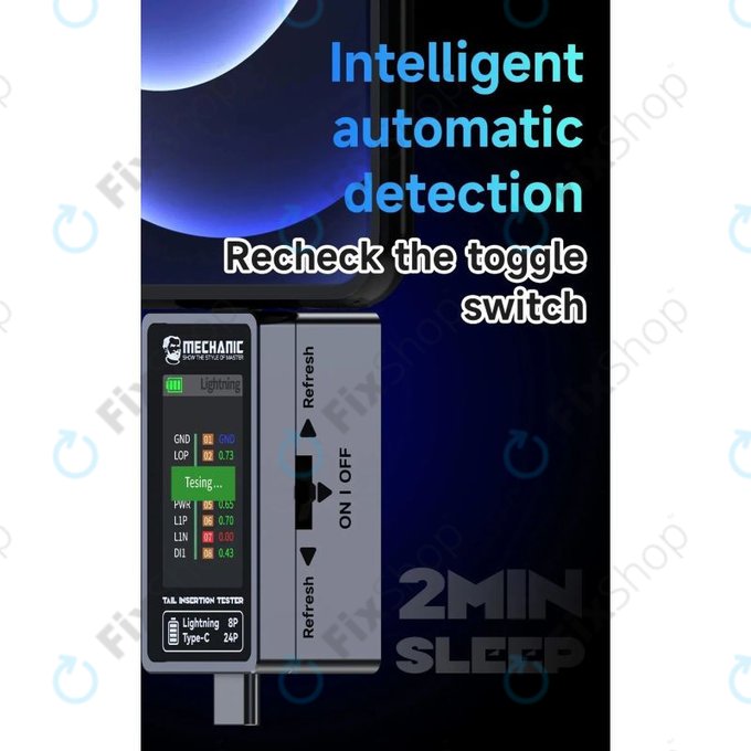 Mechanic T-824 - Tester nabíjecího portu