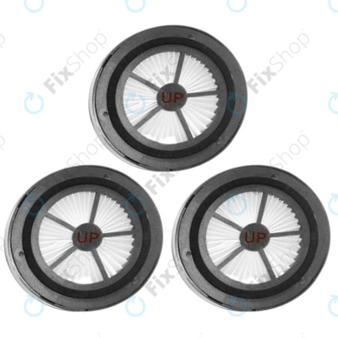 Proscenic P10, P11, U11 - HEPA Filtr (Black) - 3ks