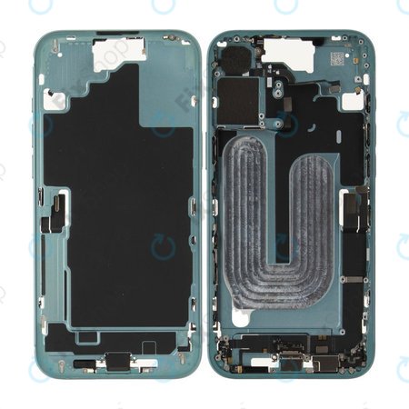 Střední Rám s Baterií pro iPhone 16 Plus | Green | ZD076-00688 | Genuine Apple