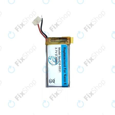 Apple iPod Nano (6th Gen) - Baterie 105mAh