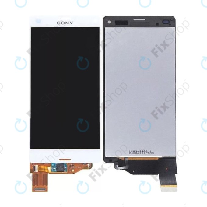 Sony Xperia Z3 Compact D5803 - LCD Displej + Dotykové Sklo (White) TFT