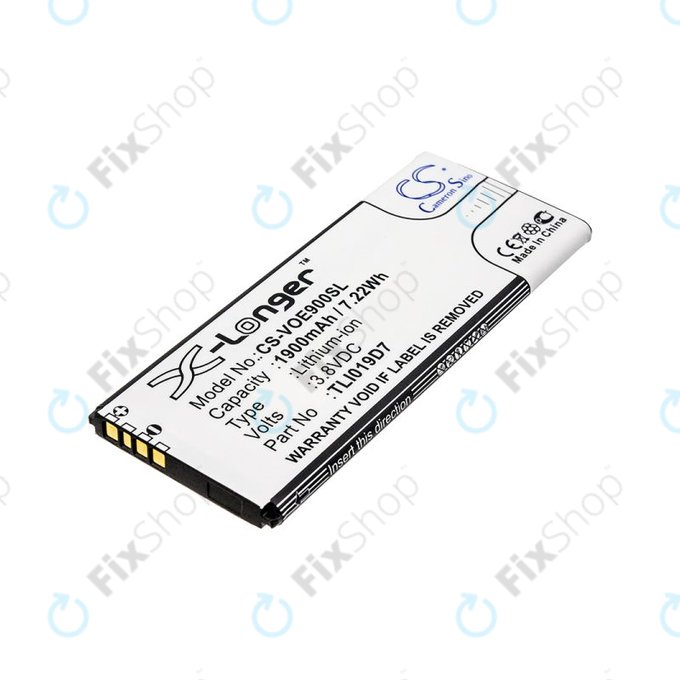 Baterie pro Alcatel 1 Dual Sim, TCL 5033, Vodafone VFD, Telstra, 1900mAh, Li-Ion, 3.8V, TLI019D7, HQ