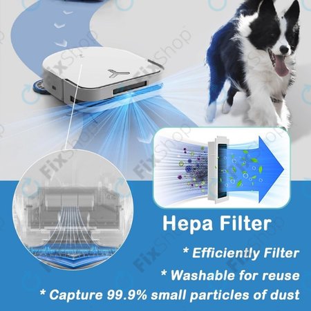 Ecovacs Deebot X5 Omni, X5 Pro Omni - HEPA filtr