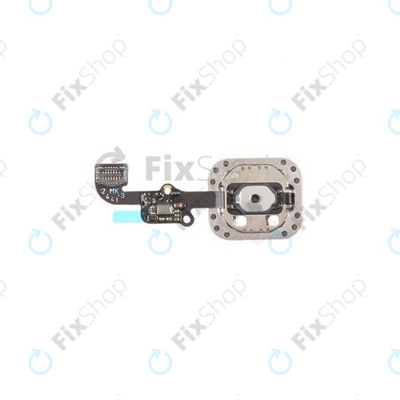 Apple iPhone 6, 6 Plus - Tlačítko Domů + Flex Kabel (Space Gray)