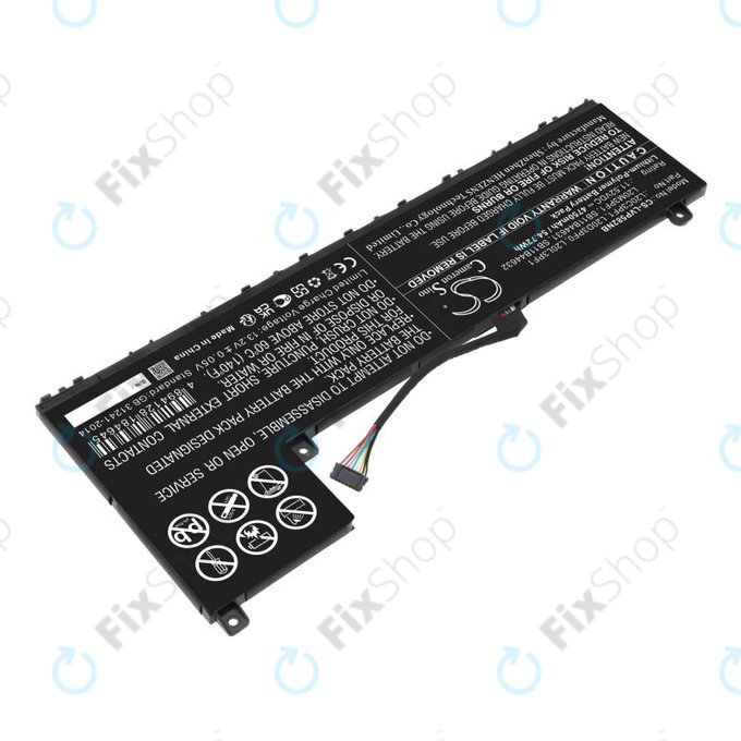 Baterie pro Lenovo IdeaPad 5 Pro 14ITL6, 4750mAh, Li-Pol, 11.52V, L20C3PF1, HQ