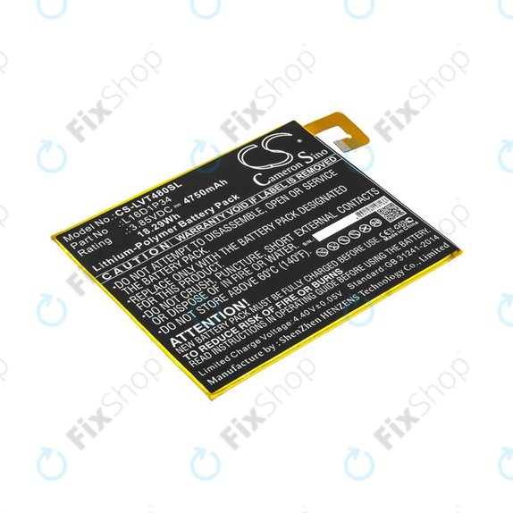 Baterie pro Lenovo Tab4 8, 4750mAh, Li-Pol, 3.85V, L16D1P34, HQ