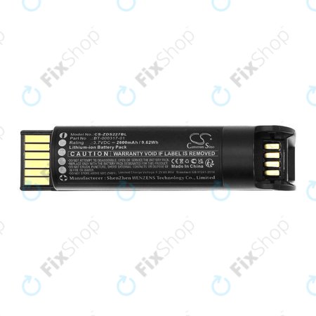 Baterie pro Zebra CR2278, DS22, 2600mAh, Li-Ion, 3.7V, BT-000317-01, HQ