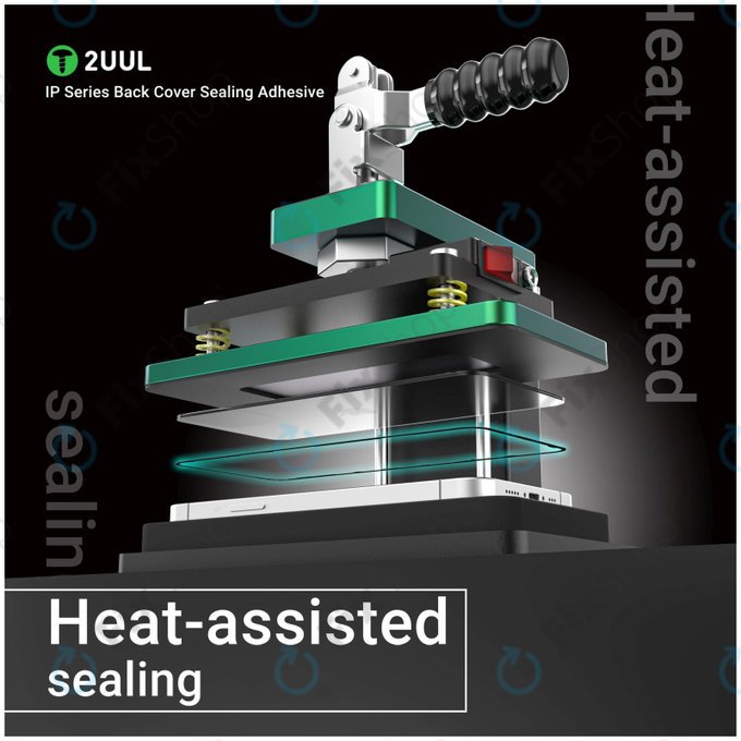 Těsnicí Lepka pod Zadní Sklo Adhesive pro iPhone 15 Plus, 2UUL BA15PS, (5ks)