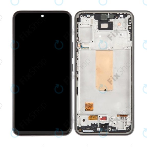 Samsung Galaxy A54 5G A546B - LCD Displej + Dotykové Sklo + Rám (Black) OLED