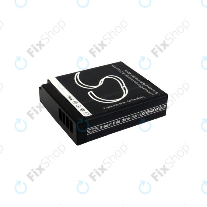 Baterie pro Panasonic Lumix DMC, 600mAh, Li-Ion, 7.2V, DMW-BLH7, HQ