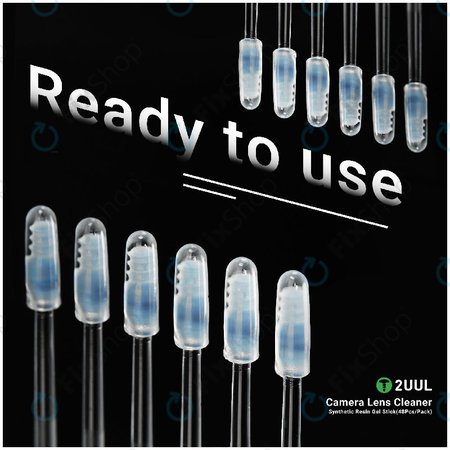 Čisticí gelové tyčinky na čočky kamer, 2UUL CL21, 48ks/balení