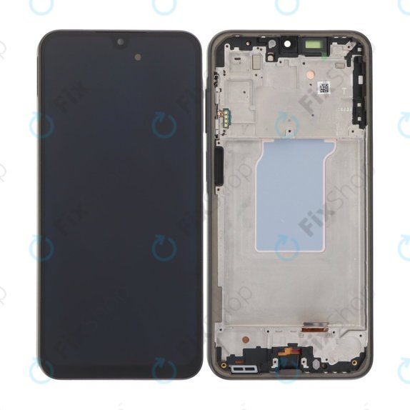 Samsung Galaxy A26 A266E - LCD Displej + Dotykové Sklo + Rám (Black) OLED