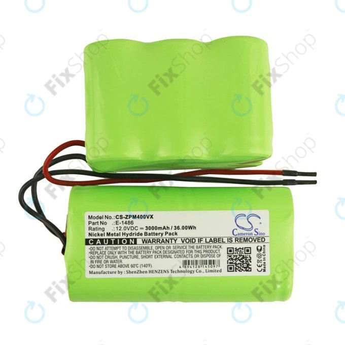 Baterie pro Zepter PWC 400 Turbohandy, 3000mAh, Ni-MH, 12V, E-1486, HQ