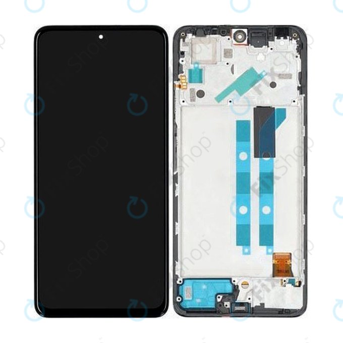 Xiaomi Redmi Note 11 Pro 4G, 5G - LCD Displej + Dotykové Sklo + Rám (Graphite Gray) - 5600010K6S00, 5600010K6T00 Genuine Service Pack