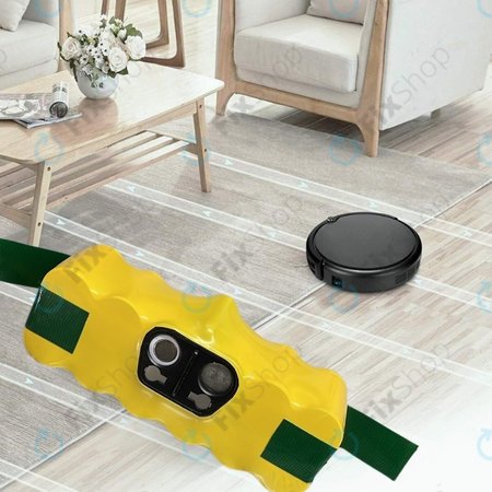 iRobot Roomba 500, 600, 700, 800, 900-series, R3, Scooba 450, Vileda 137173 - Baterie 11702, GD-Roomba-500, VAC-500NMH-33 Ni-MH 14.4V 3300mAh