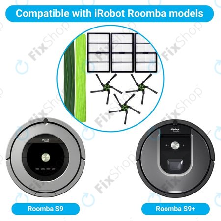 iRobot Roomba S9, S9+ - Kompletní Set