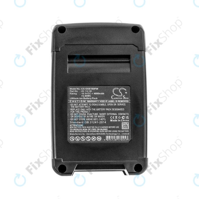 Einhell 18V - Baterie 45.114.36 Li-Ion 18.0V 4000mAH HQ