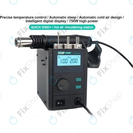 Quick 858D+ - Teplovzdušná Pájecí Stanice