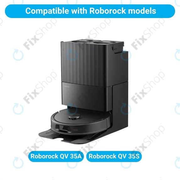 Mopovací útěrka, 2 ks pro Xiaomi Roborock QV 35A, QV 35S