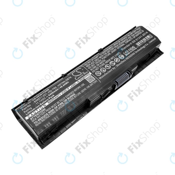 Baterie pro HP 17, Omen 17, Pavilion 17, 4400mAh, Li-Ion, 11.1V, 849571-221, HQ
