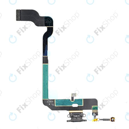Apple iPhone XS - Nabíjecí Konektor + Flex Kabel (Space Gray)