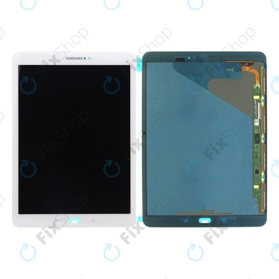 Samsung Galaxy Tab S2 9.7 T819, T813 - LCD Displej + Dotykové Sklo (White) - GH97-18911 Genuine Service Pack